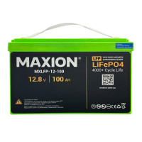 Акумулятор LiFePO4 12-100Ah 1,28 kWh MAXION (MXLFP-12-100Ah)
