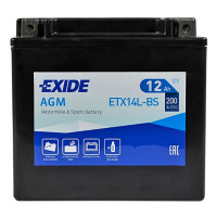 MOTO ETX 14L-BS EXIDE (12V, 12A)