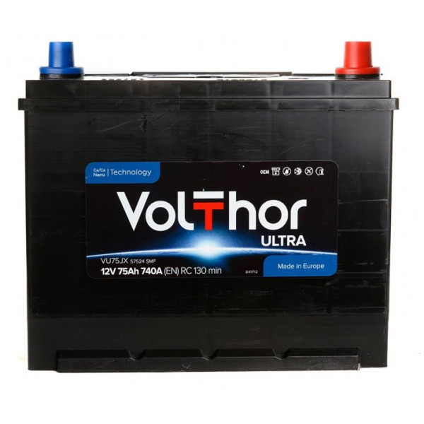 Акумулятор VOLTHOR Ultra Japan 75 Ah 740 En R+