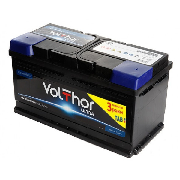 Акумулятор VOLTHOR Ultra 100 Ah 920 En R+