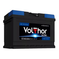 Акумулятор VOLTHOR Ultra 60 Ah 600 En L+