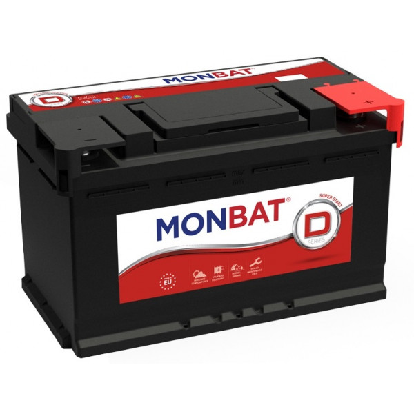 Акумулятор Monbat D 77Ah 780En R+