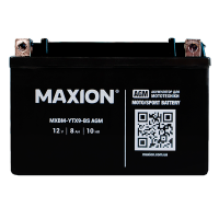 Мото акумулятор AGM  YTX  9-BS MAXION (12V, 8A)