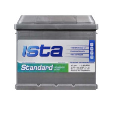 Автомобільний акумулятор ISTA Standard  50Аh 420А R+ (L1)