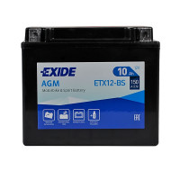 MOTO ETX  12-BS EXIDE (12V, 10A)