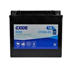 MOTO ETX 20H-BS EXIDE (12V, 18A)