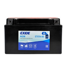MOTO ETX  7A-BS EXIDE (12V, 6A)