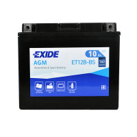 MOTO ET  12B-BS EXIDE (12V, 10A)