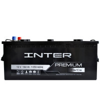 Автомобільний акумулятор INTER Premium 192Ah 1350A L+ (D5)