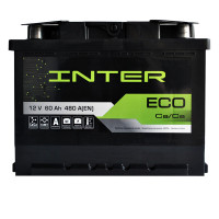 INTER Eco  60Ah 480A L+ (L2)