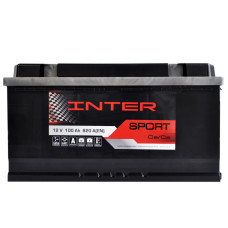 Автомобільний акумулятор INTER Sport 100Ah 820A R+ (L5)