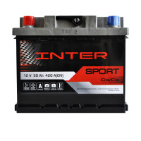 Автомобільний акумулятор INTER Sport  50Ah 420A L+ (L1B)