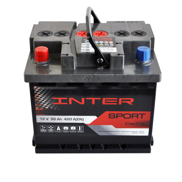 Автомобільний акумулятор INTER Sport 50Ah 420A L+ (L1B)