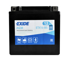 MOTO ETX  14-BS EXIDE (12V, 12A)