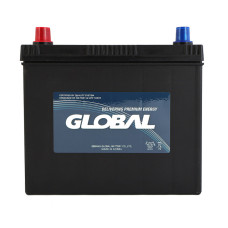 Автомобільний акумулятор GLOBAL Asia SMF 55Ah, 520A, L+ (SMF 80B24RS) (B24)
