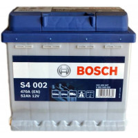Акумулятор BOSCH S4 52 Ah 0092S40020 R+