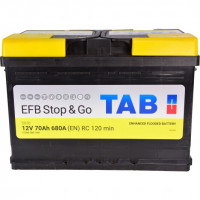 TAB EFB 70 Ah 760 En R+