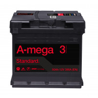 A-MEGA Standart 50 Ah 390 En L+
