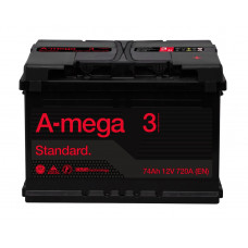 A-MEGA Standart 74 Ah 720 En R+