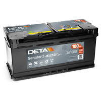 Акумулятор DETA SENATOR 3 100Ah 900En DA1000 R+