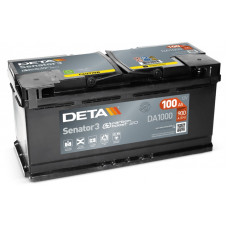 Акумулятор DETA SENATOR 3 100Ah 900En DA1000 R+
