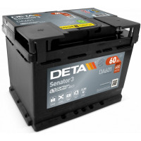 Акумулятор DETA SENATOR 3 60Ah 600En DA601 L+