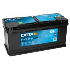 Акумулятор DETA AGM 105Ah 950En DK1050 R+
