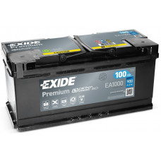 Акумулятор EXIDE PREMIUM 100Ah 900En EA1000 R+