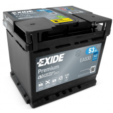 Акумулятор EXIDE PREMIUM 53Ah 540En EA530 R+