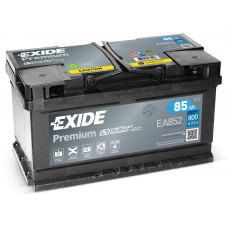 Акумулятор EXIDE PREMIUM 85Ah 800En EA852 R+
