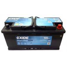 Акумулятор EXIDE AGM 105Ah 950En EK1050 R+