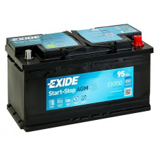 Акумулятор EXIDE AGM 95Ah 850En EK950 R+