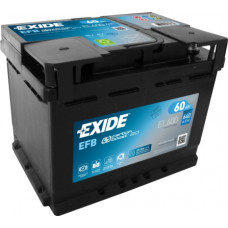 Акумулятор EXIDE EFB 60Ah 640En EL600 R+
