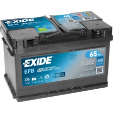 Акумулятор EXIDE EFB 65Ah 650En EL652 R+
