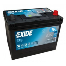 Акумулятор EXIDE EFB 75Ah 750En EL754 R+
