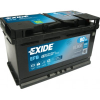 Акумулятор EXIDE EFB 80Ah 800En EL800 R+